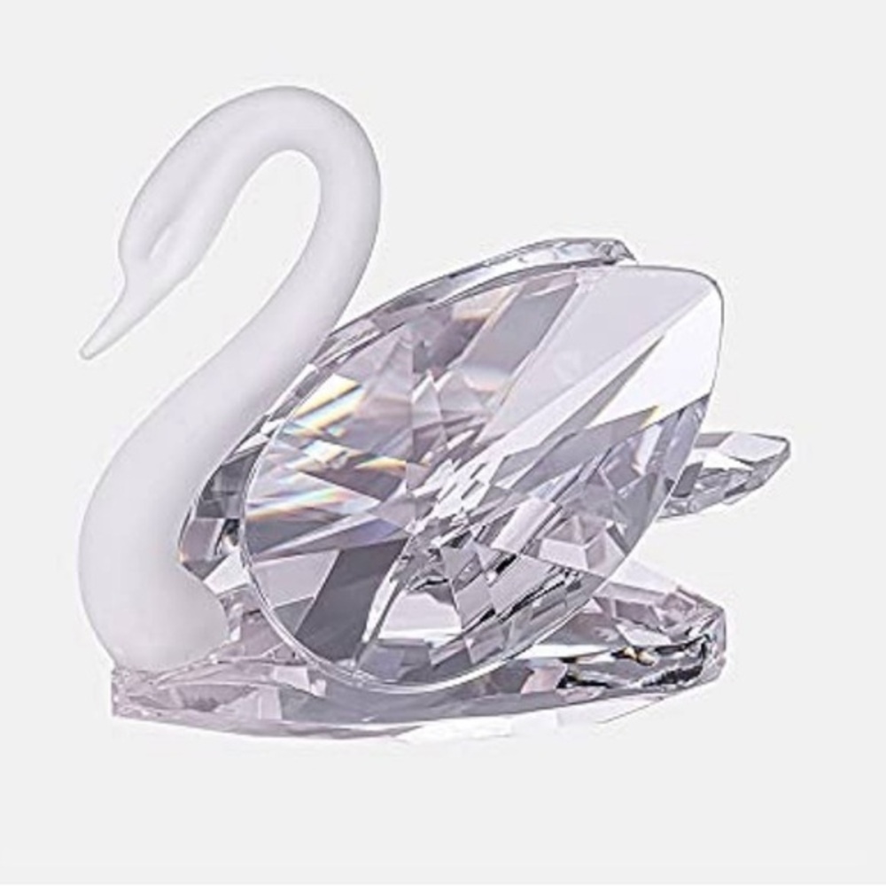 Asfour Diamond Crystal Beautiful Swan Figurine with box